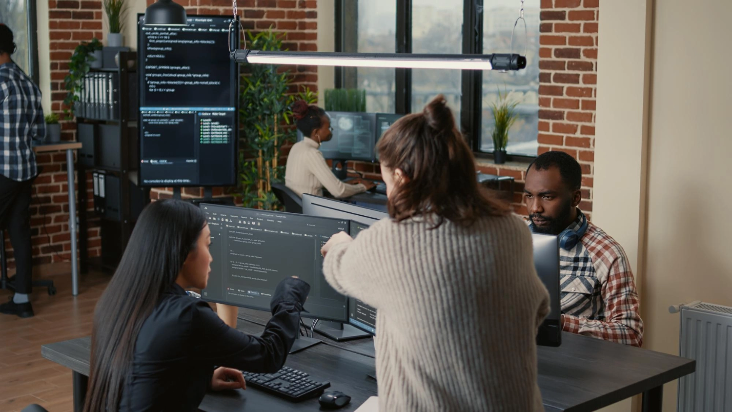 IT-professional aan het werk